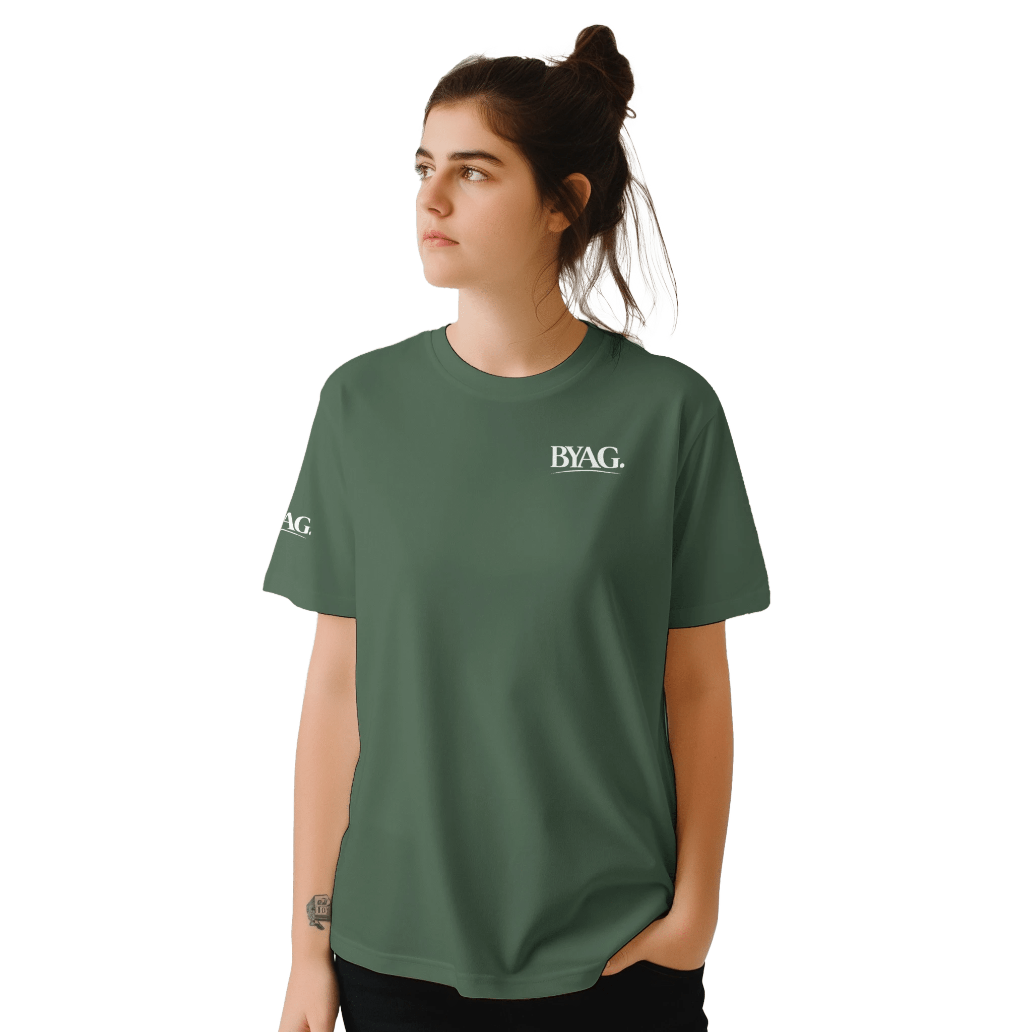BYAG. Everyday Crewneck T-Shirt – Green von BYAG. | BYAG.