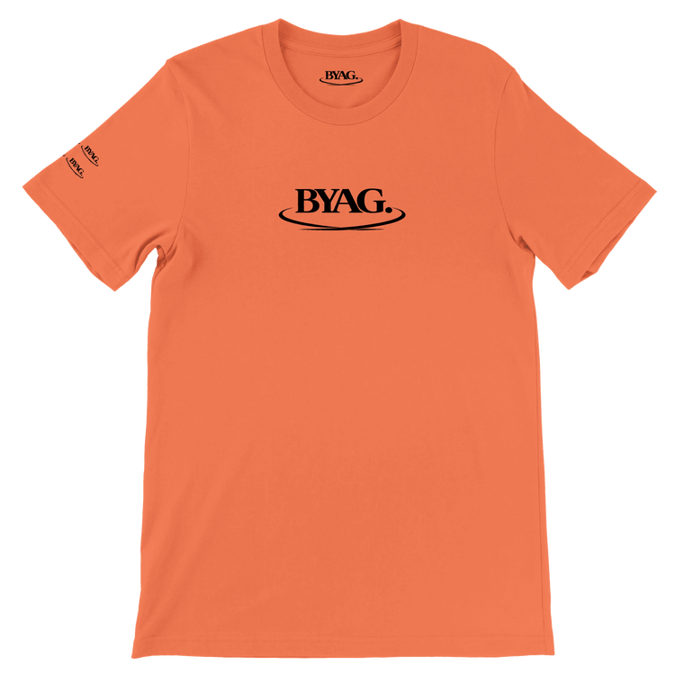 BYAG. Signature Crewneck – Coral