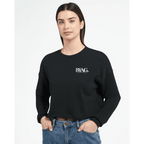 BYAG. Everyday Cropped Sweatshirt – Black von BYAG. | BYAG.