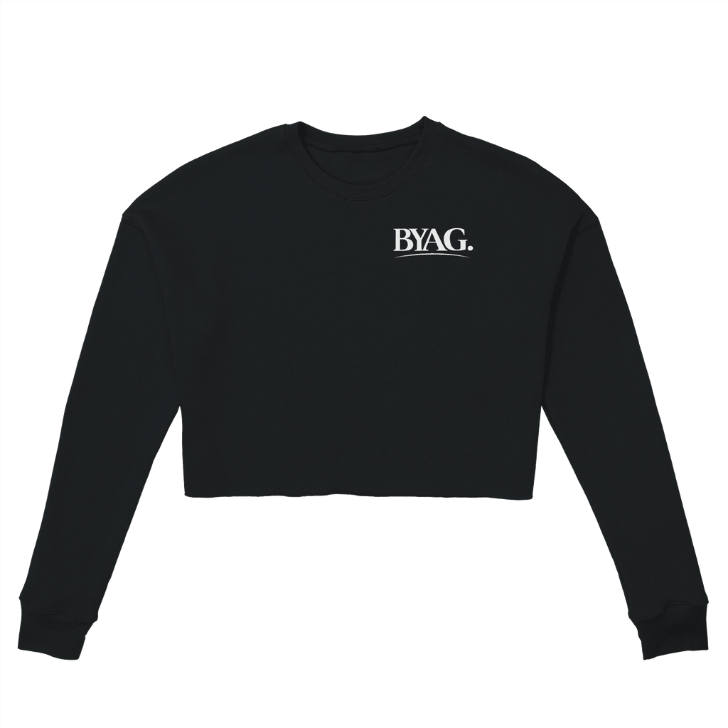 BYAG. Everyday Cropped Sweatshirt – Black von BYAG. | BYAG.