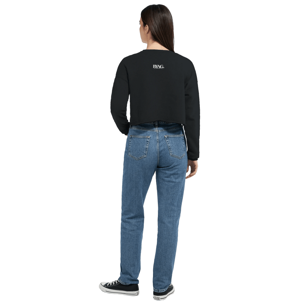 BYAG. Everyday Cropped Sweatshirt – Black von BYAG. | BYAG.