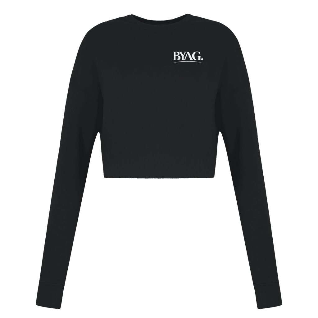 BYAG. Everyday Cropped Sweatshirt – Black von BYAG. | BYAG.