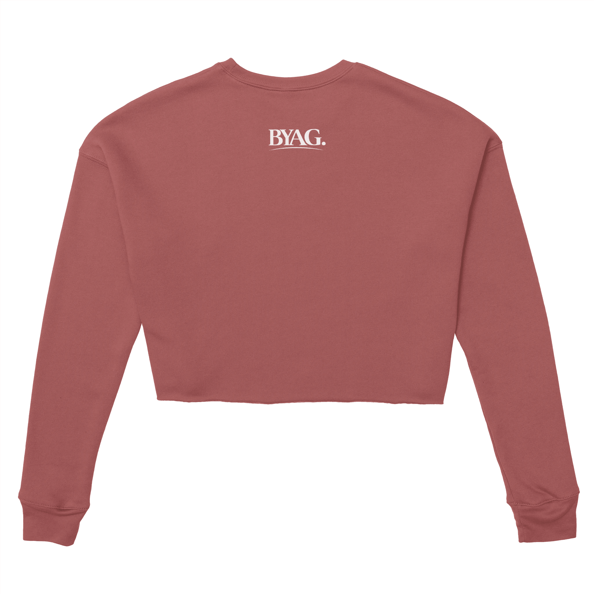 BYAG. Everyday Cropped Sweatshirt – Dusty Rose von BYAG. | BYAG.