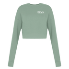 BYAG. Everyday Cropped Sweatshirt – Sage Green von BYAG. | BYAG.