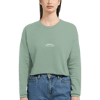 BYAG. Everyday Cropped Sweatshirt – Dusty Blue von BYAG. | BYAG.