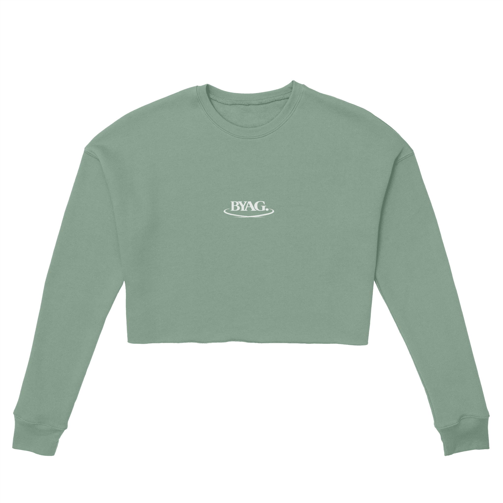 BYAG. Everyday Cropped Sweatshirt – Dusty Blue von BYAG. | BYAG.
