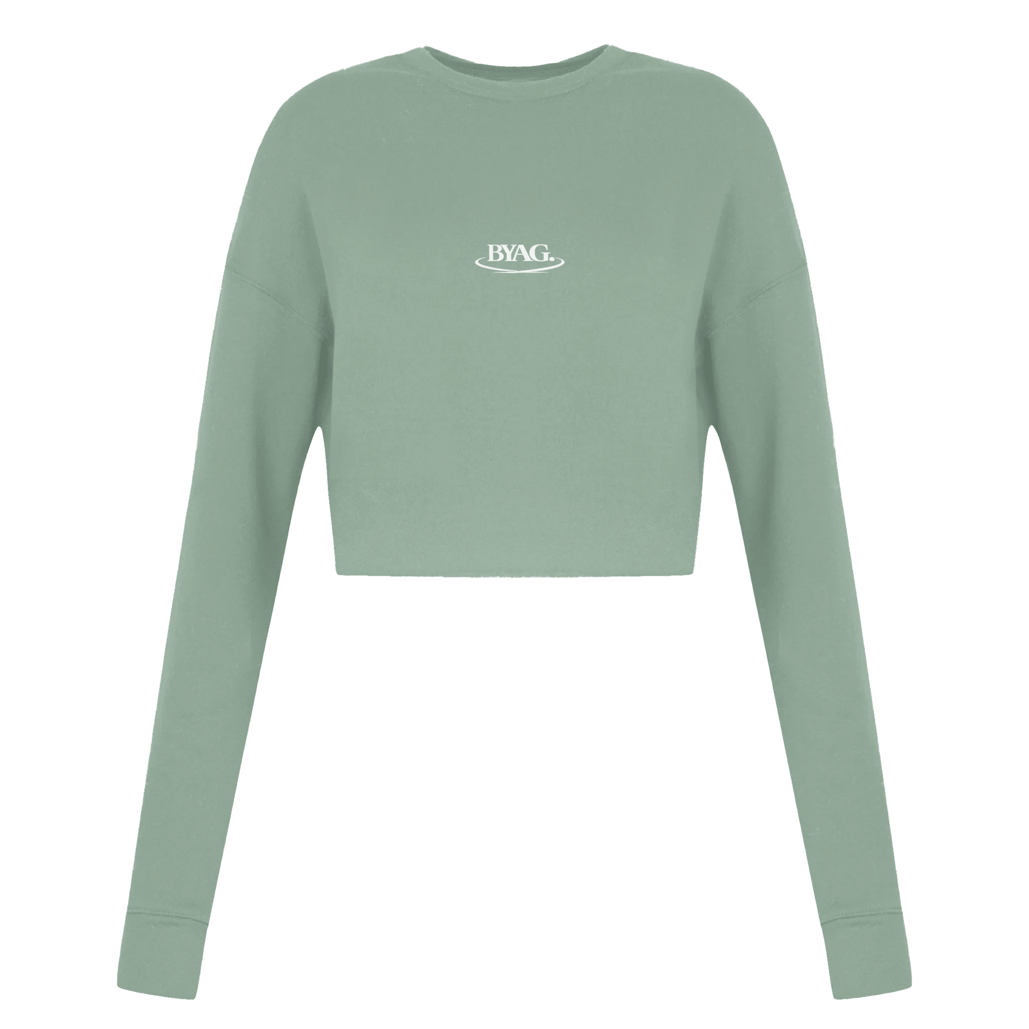 BYAG. Everyday Cropped Sweatshirt – Dusty Blue von BYAG. | BYAG.
