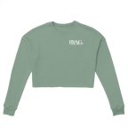 BYAG. Everyday Cropped Sweatshirt – Sage Green von BYAG. | BYAG.