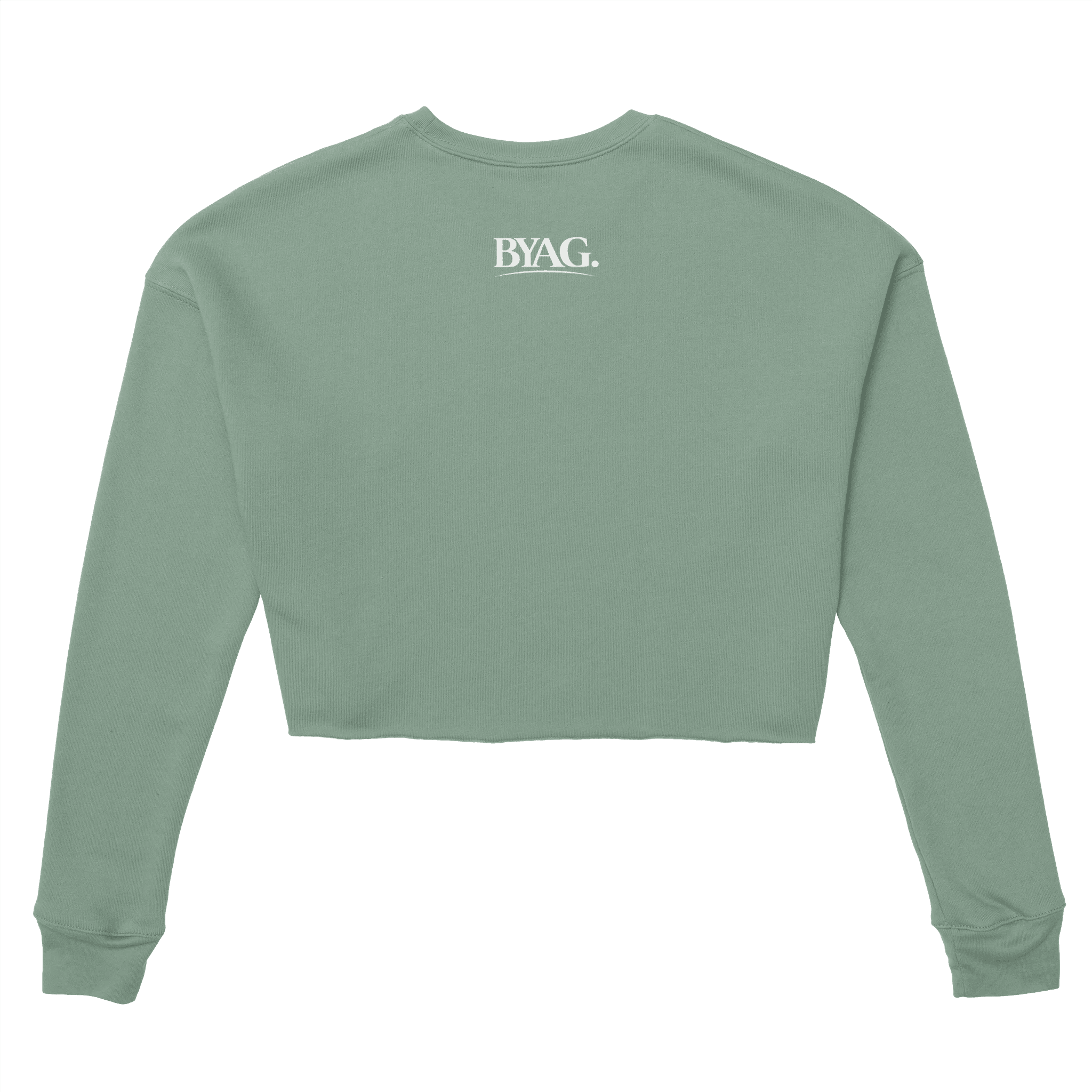 BYAG. Everyday Cropped Sweatshirt – Sage Green von BYAG. | BYAG.