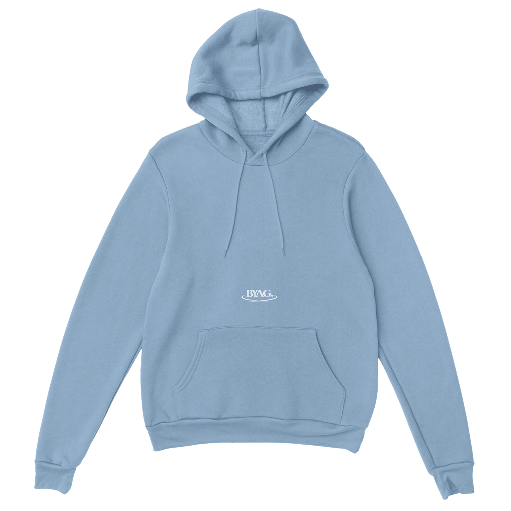 BYAG. Signature Hoodie – Soft Blue von BYAG. | BYAG.