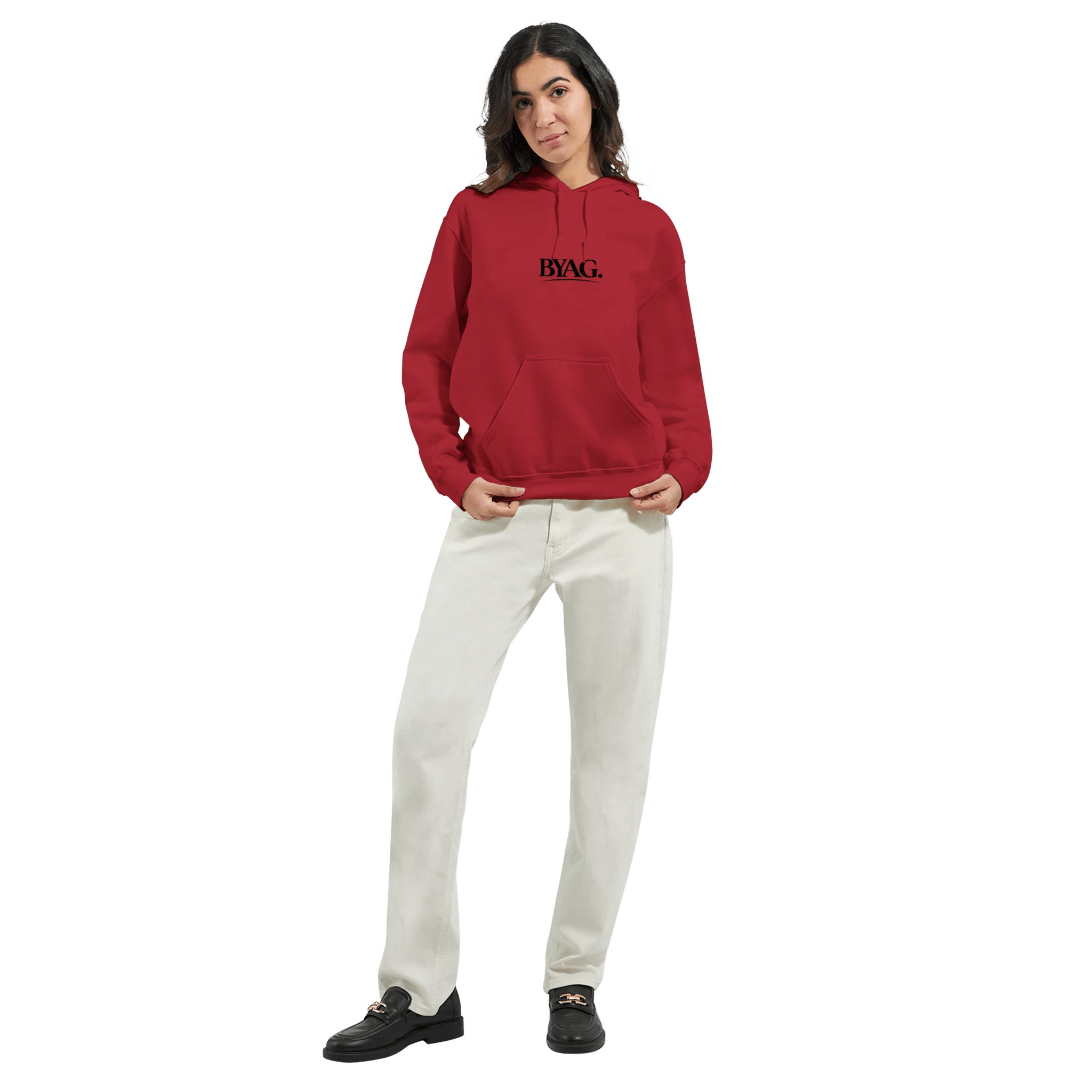 BYAG. Everyday Signature Hoodie – Cherry von BYAG. | BYAG.