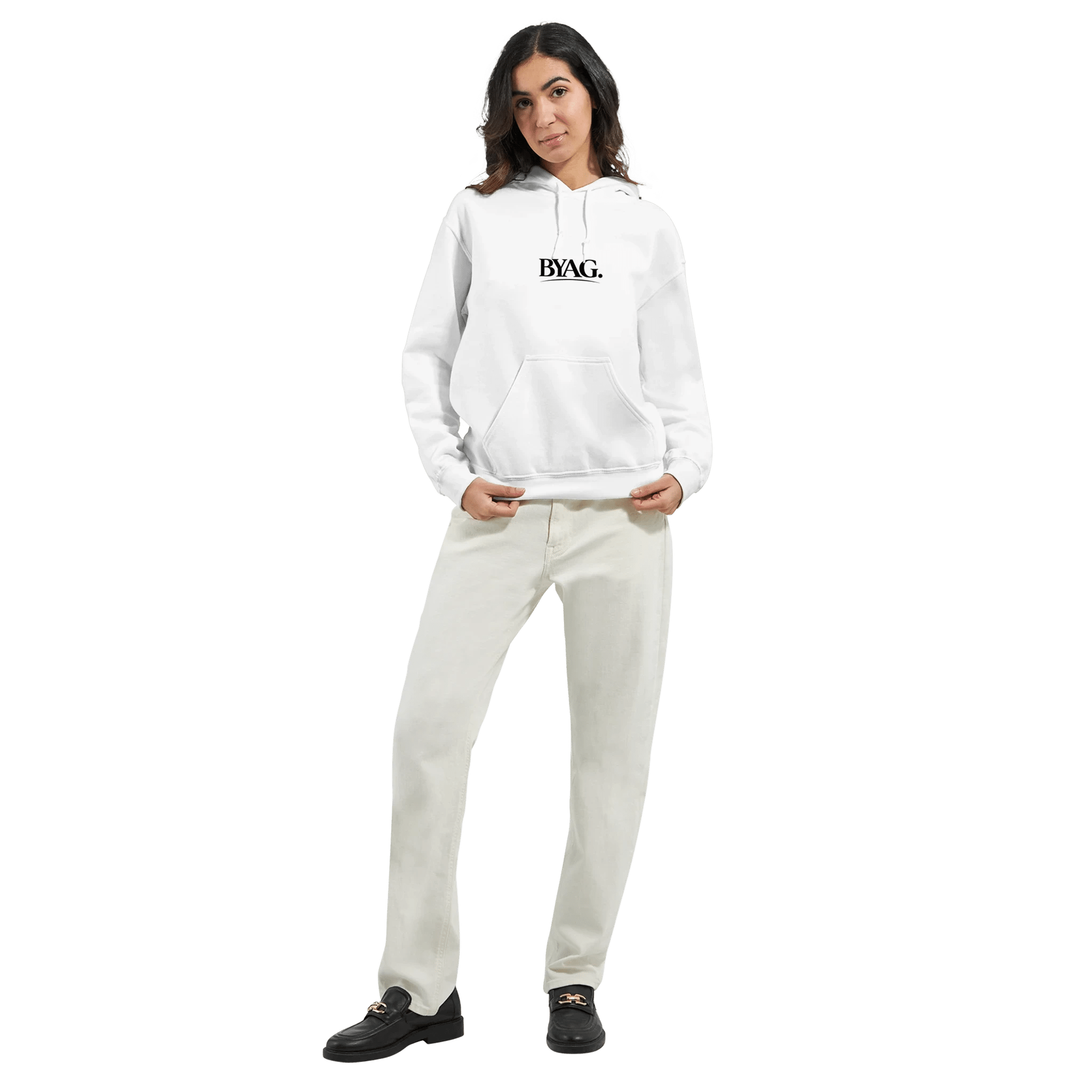 BYAG. Everyday Signature Hoodie – White von BYAG. | BYAG.