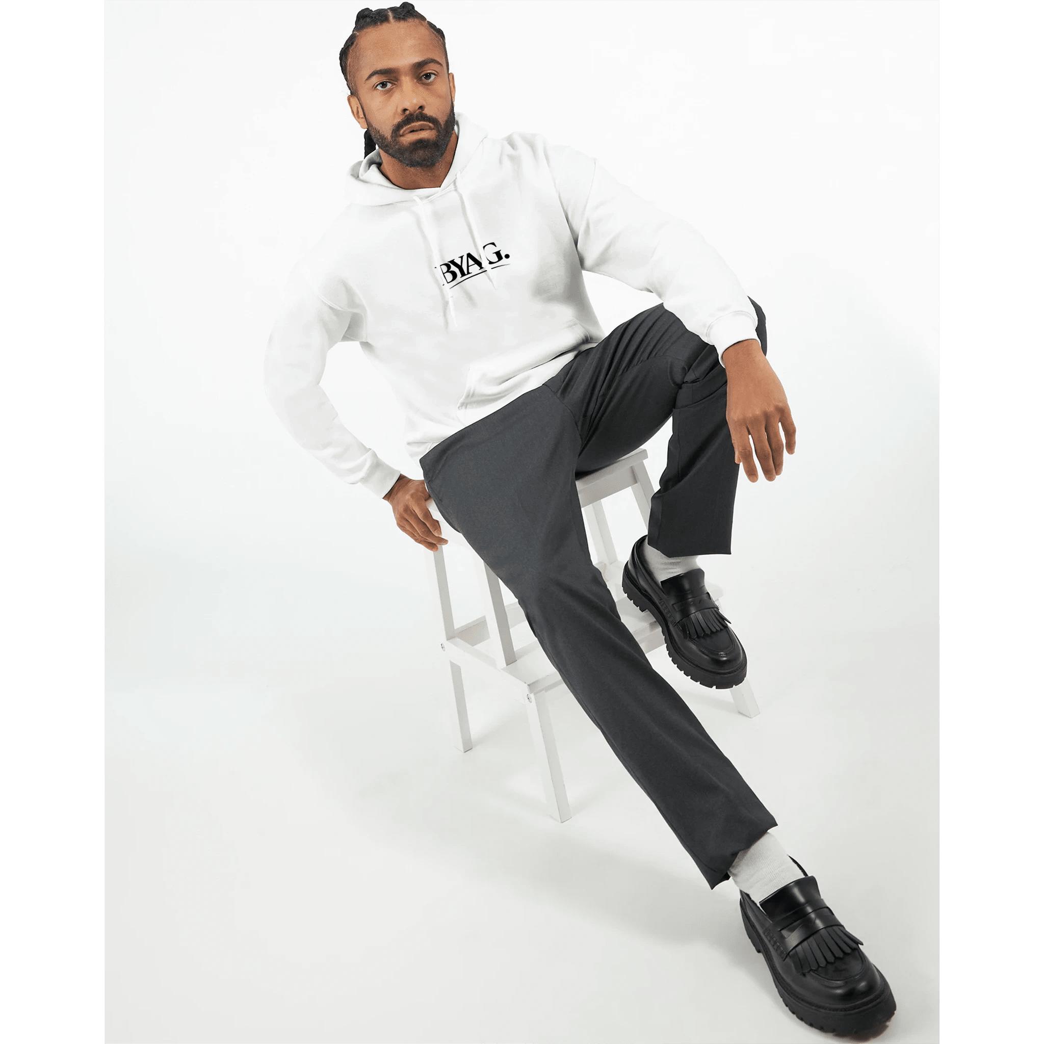 BYAG. Hoodie Signature - White von BYAG. | BYAG.