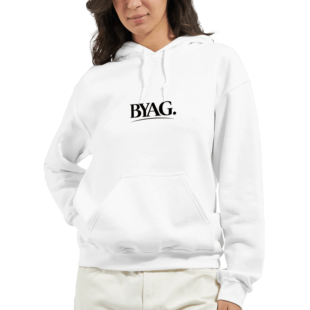 BYAG. Everyday Signature Hoodie – White von BYAG. | BYAG.