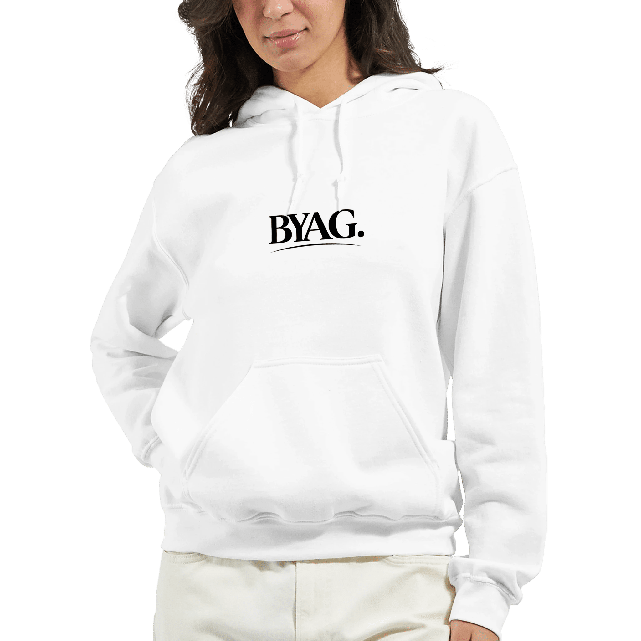 BYAG. Everyday Signature Hoodie – White von BYAG. | BYAG.