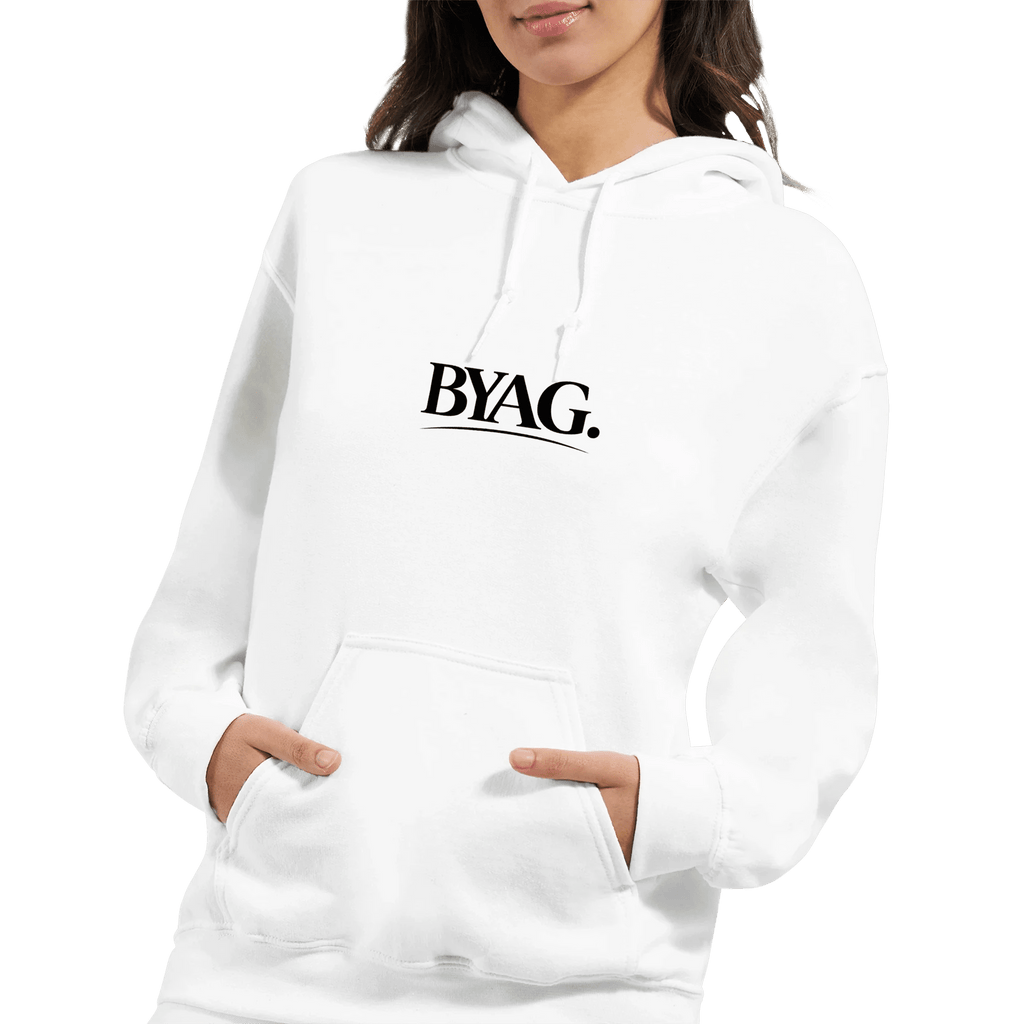 BYAG. Everyday Signature Hoodie – White von BYAG. | BYAG.