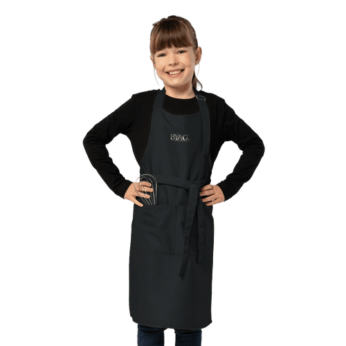BYAG. Kids Apron with Pocket – Black von BYAG. | BYAG.