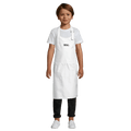BYAG. Kids Apron with Pocket – White von BYAG. | BYAG.