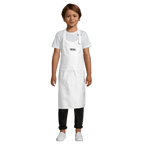 BYAG. Kids Apron with Pocket – White von BYAG. | BYAG.