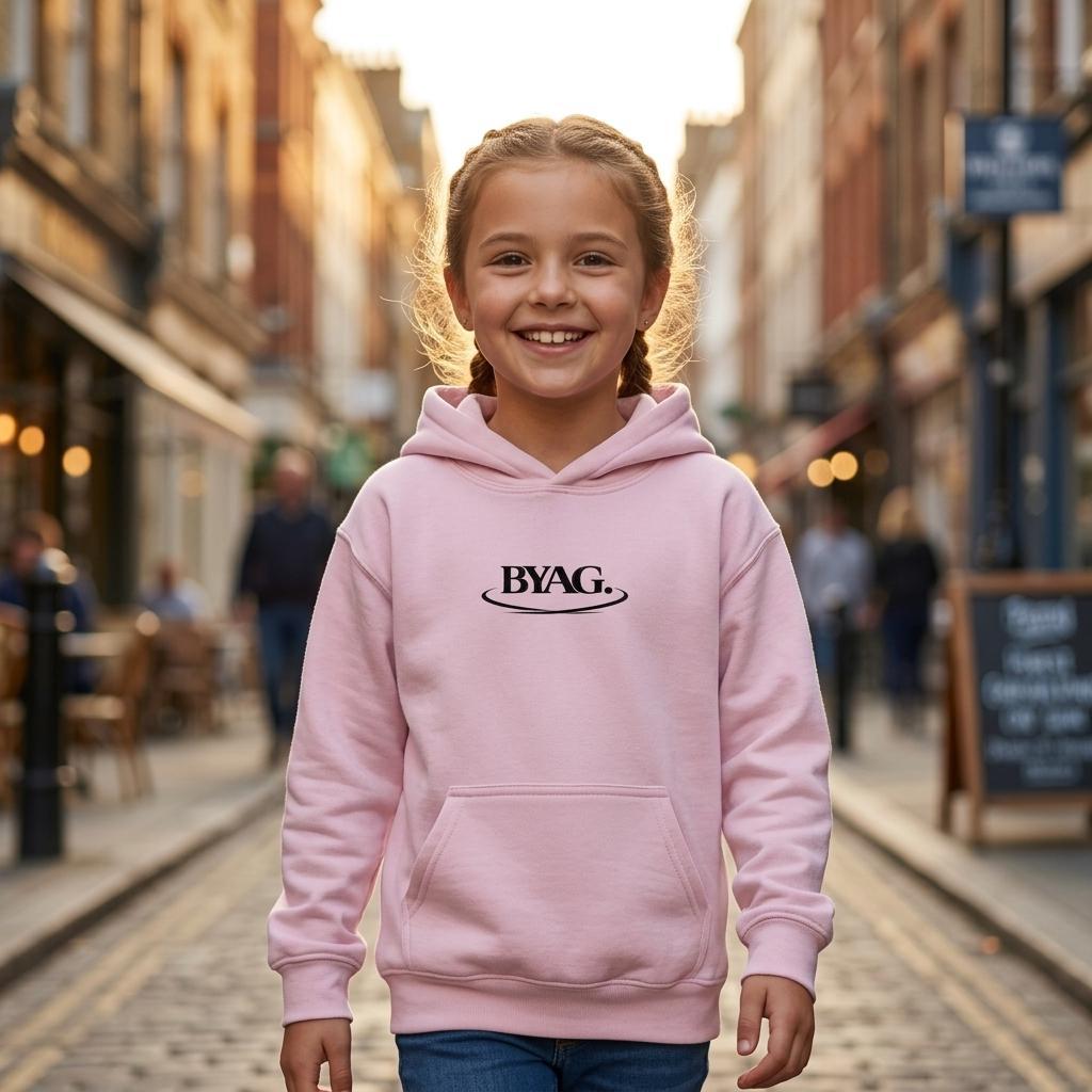 BYAG. Kids Everyday Hoodie – Pink von BYAG. | BYAG.