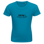 BYAG. Kids Organic T-Shirt – Aqua von BYAG. | BYAG.