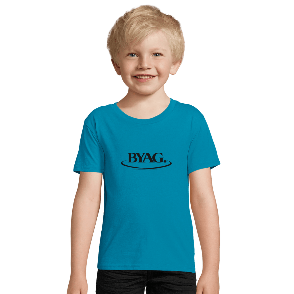 BYAG. Kids Organic T-Shirt – Aqua von BYAG. | BYAG.