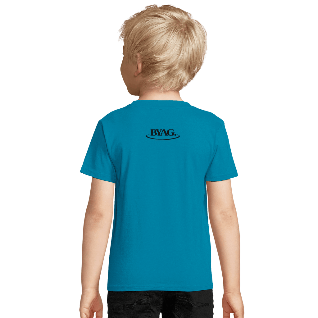 BYAG. Kids Organic T-Shirt – Aqua von BYAG. | BYAG.