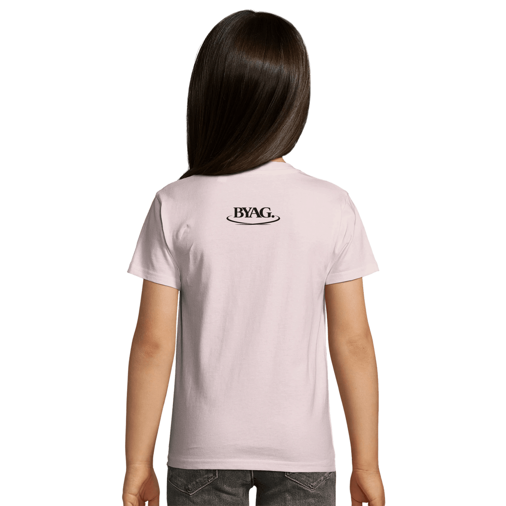 BYAG. Kids Organic T-Shirt – Pale Pink von BYAG. | BYAG.