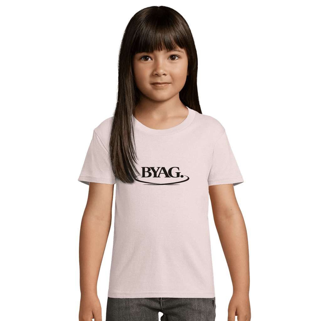 BYAG. Kids Organic T-Shirt – Pale Pink von BYAG. | BYAG.