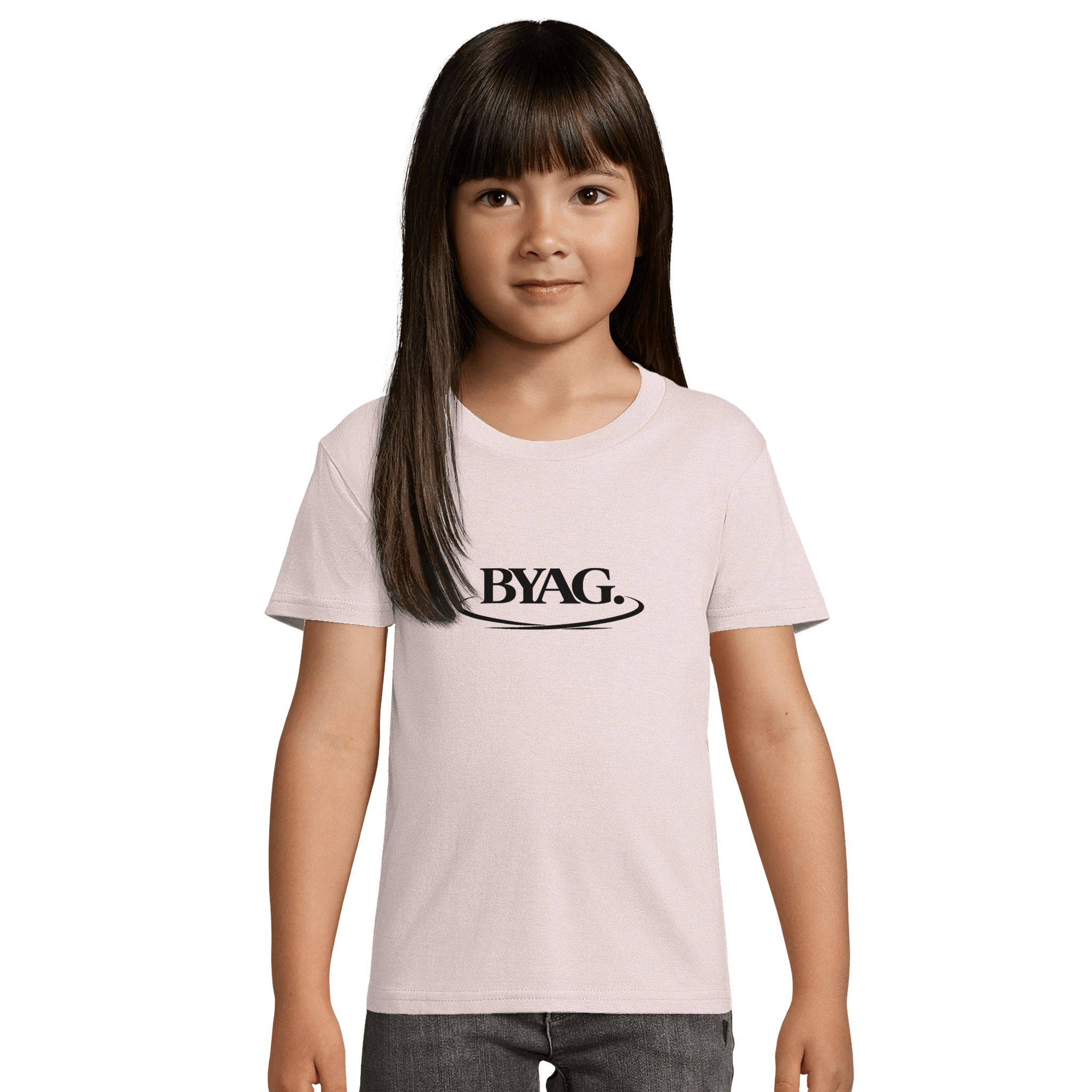 BYAG. Kids Organic T-Shirt – Pale Pink von BYAG. | BYAG.