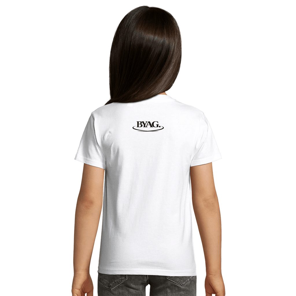 BYAG. Kids Organic T-Shirt – White von BYAG. | BYAG.