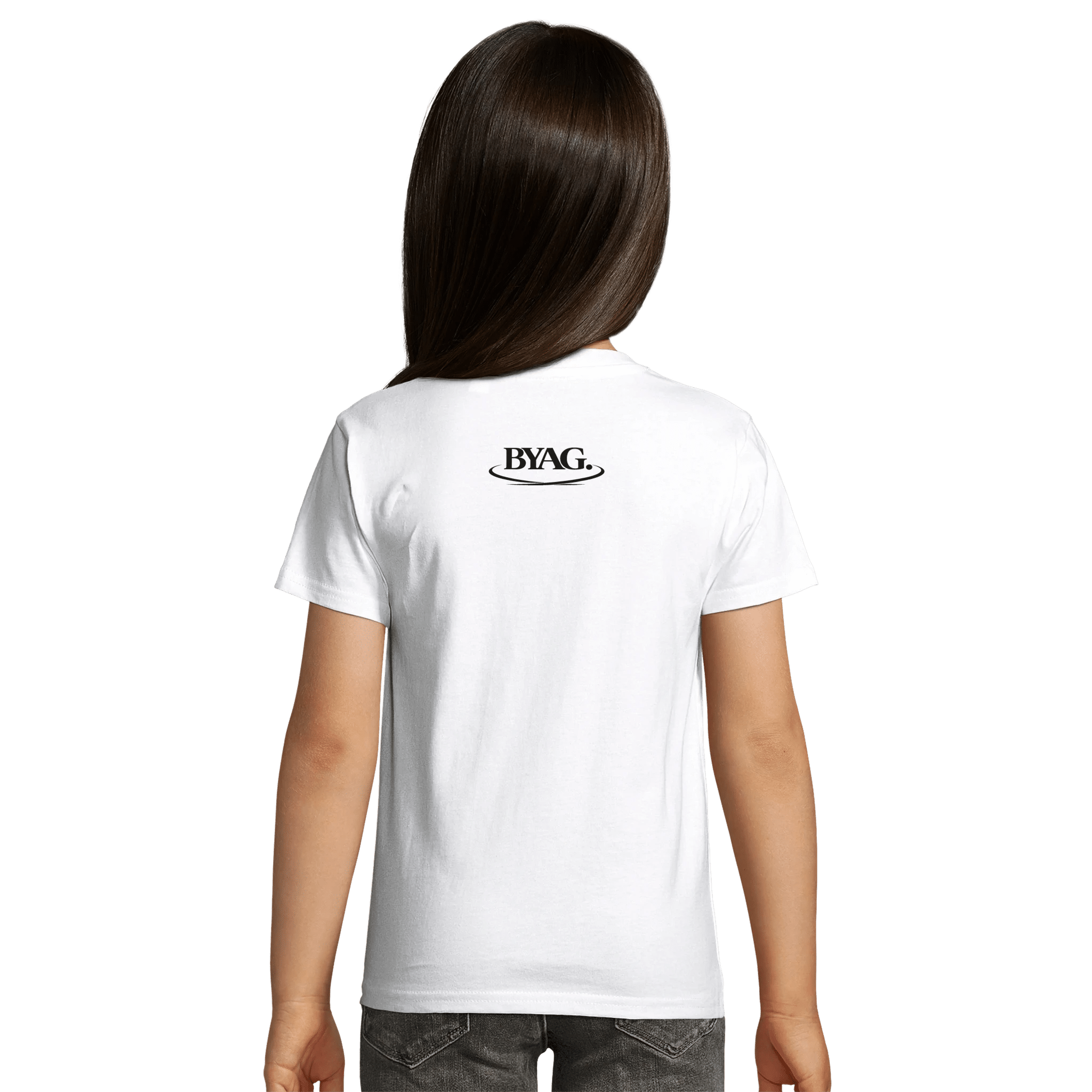 BYAG. Kids Organic T-Shirt – White von BYAG. | BYAG.