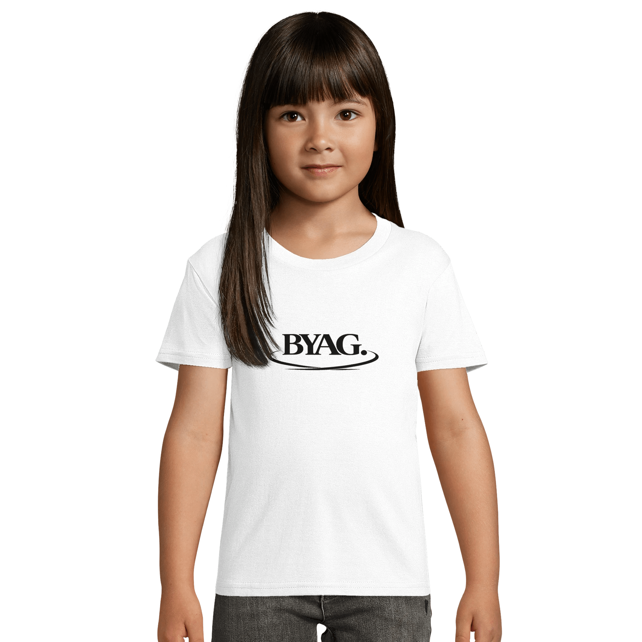 BYAG. Kids Organic T-Shirt – White von BYAG. | BYAG.