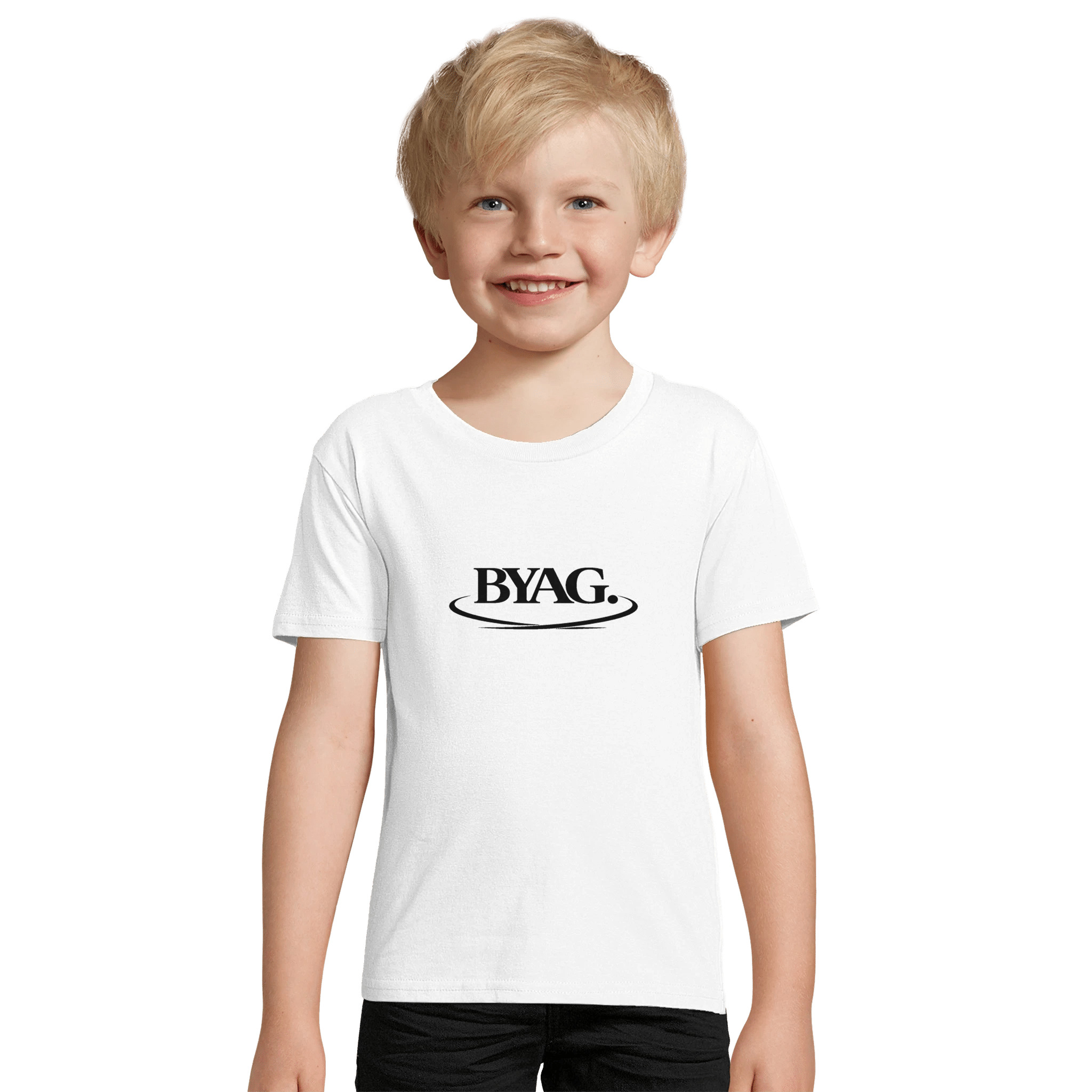 BYAG. Kids Organic T-Shirt – White von BYAG. | BYAG.
