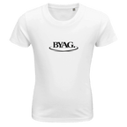 BYAG. Kids Organic T-Shirt – White von BYAG. | BYAG.