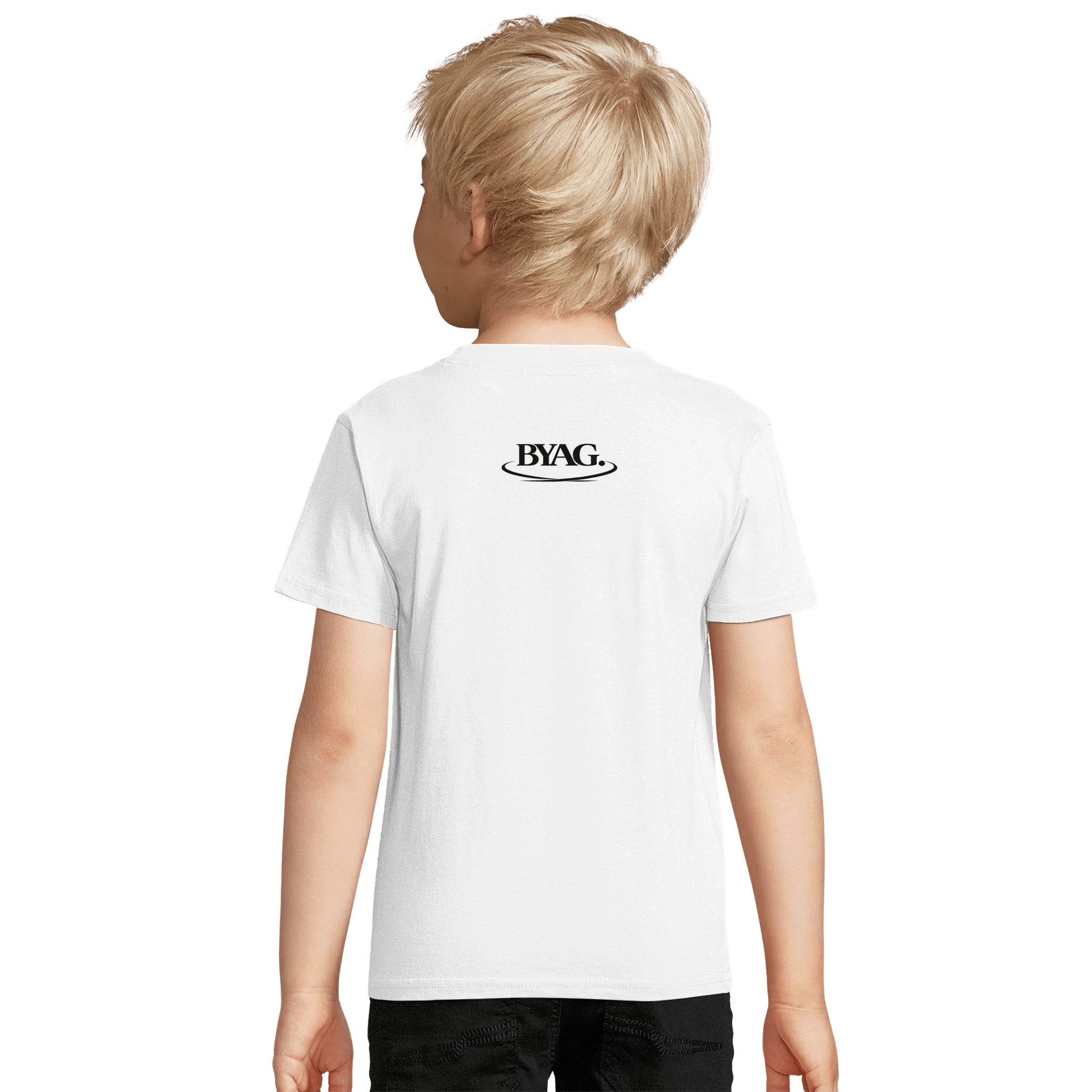 BYAG. Kids Organic T-Shirt – White von BYAG. | BYAG.