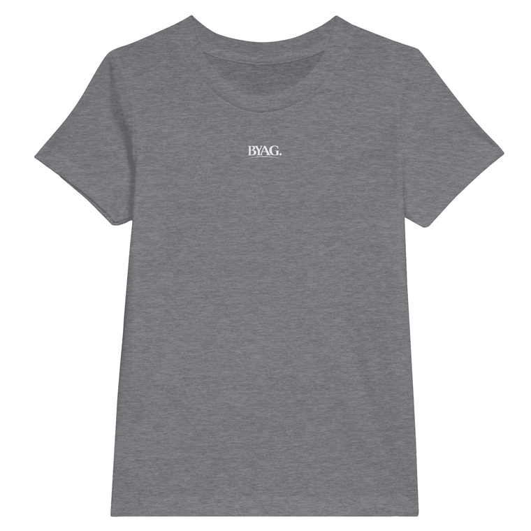 BYAG. Kids Premium T-Shirt – Grey