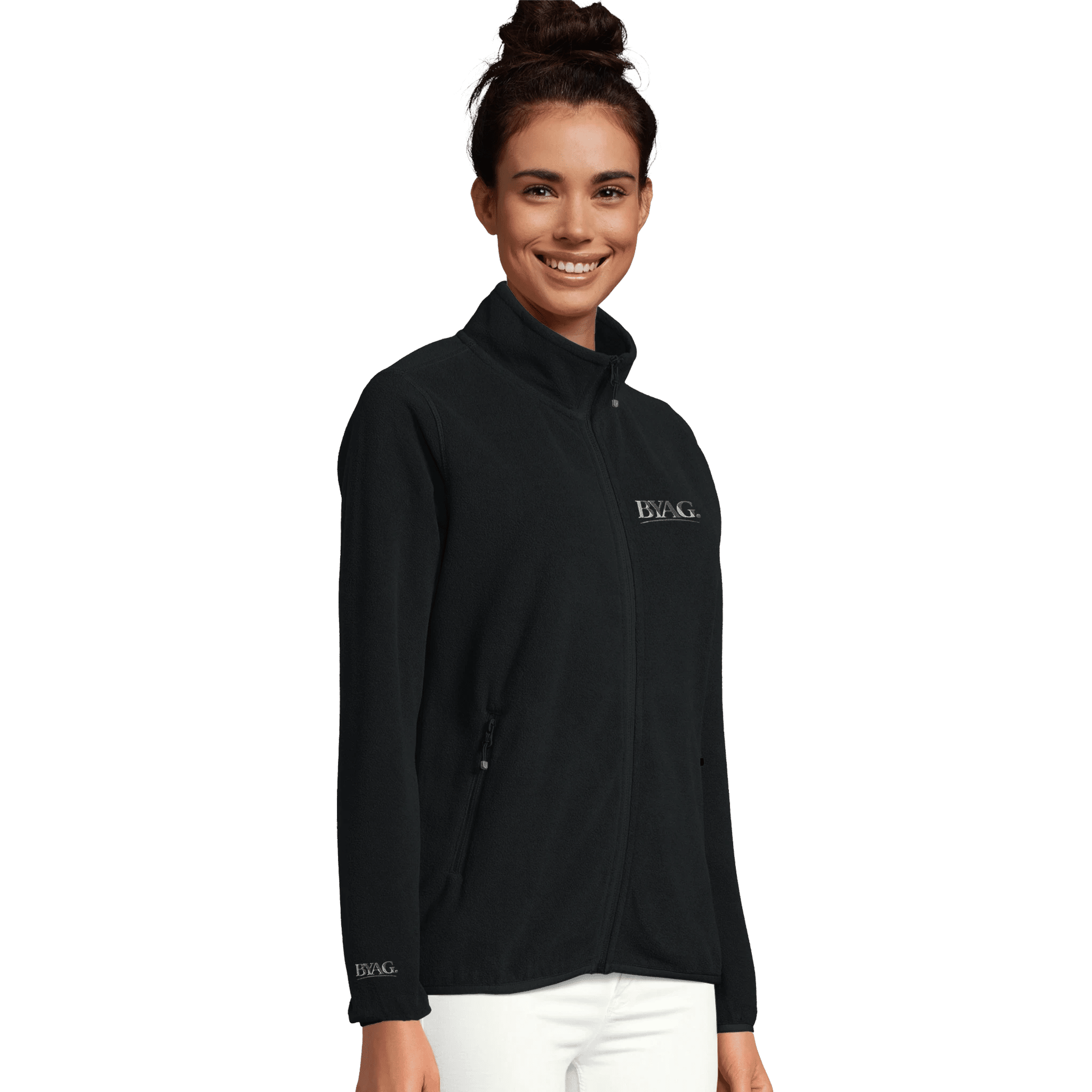 BYAG. Core Full Zip Microfleece – Black von BYAG. | BYAG.