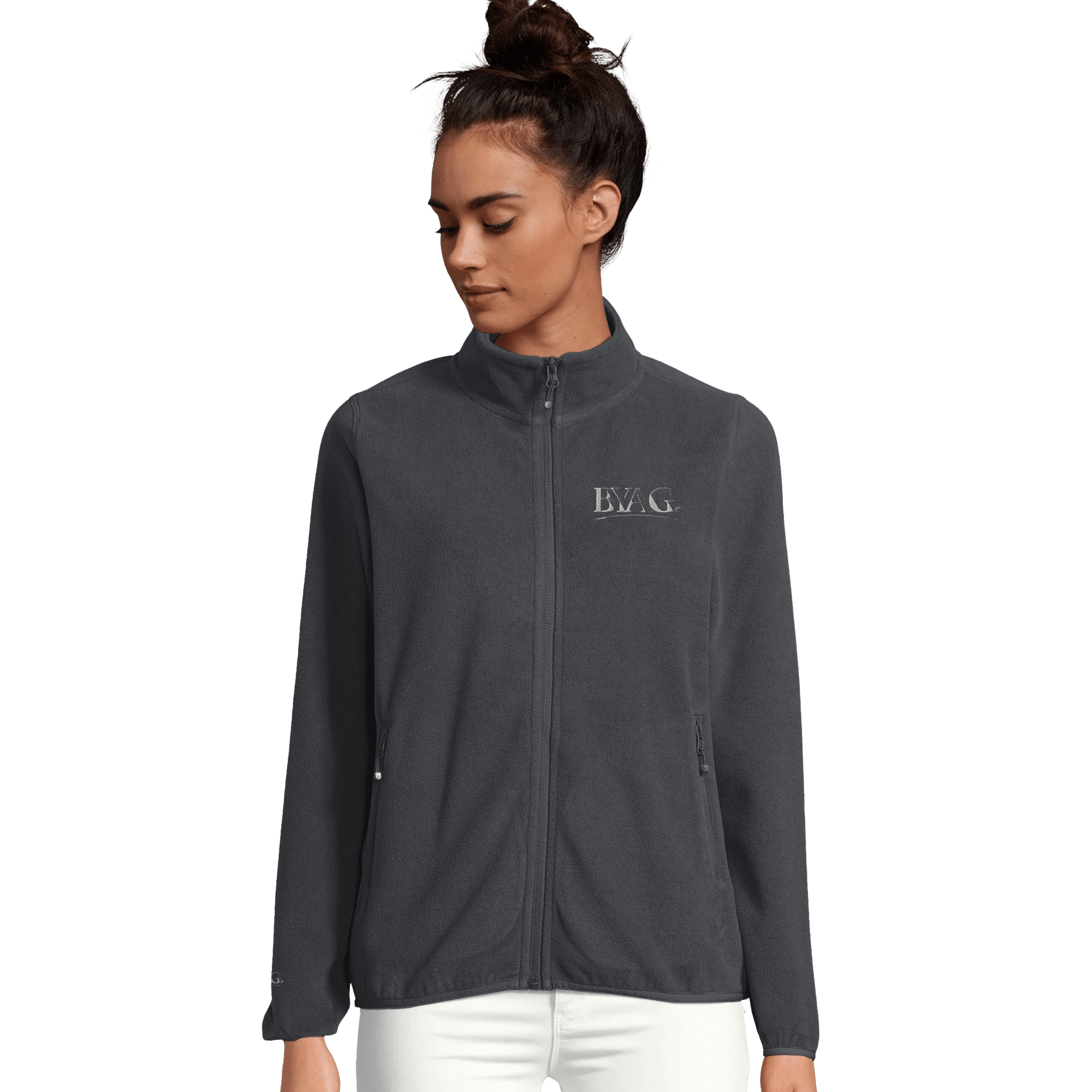 BYAG. Core Full Zip Microfleece – Grey von BYAG. | BYAG.
