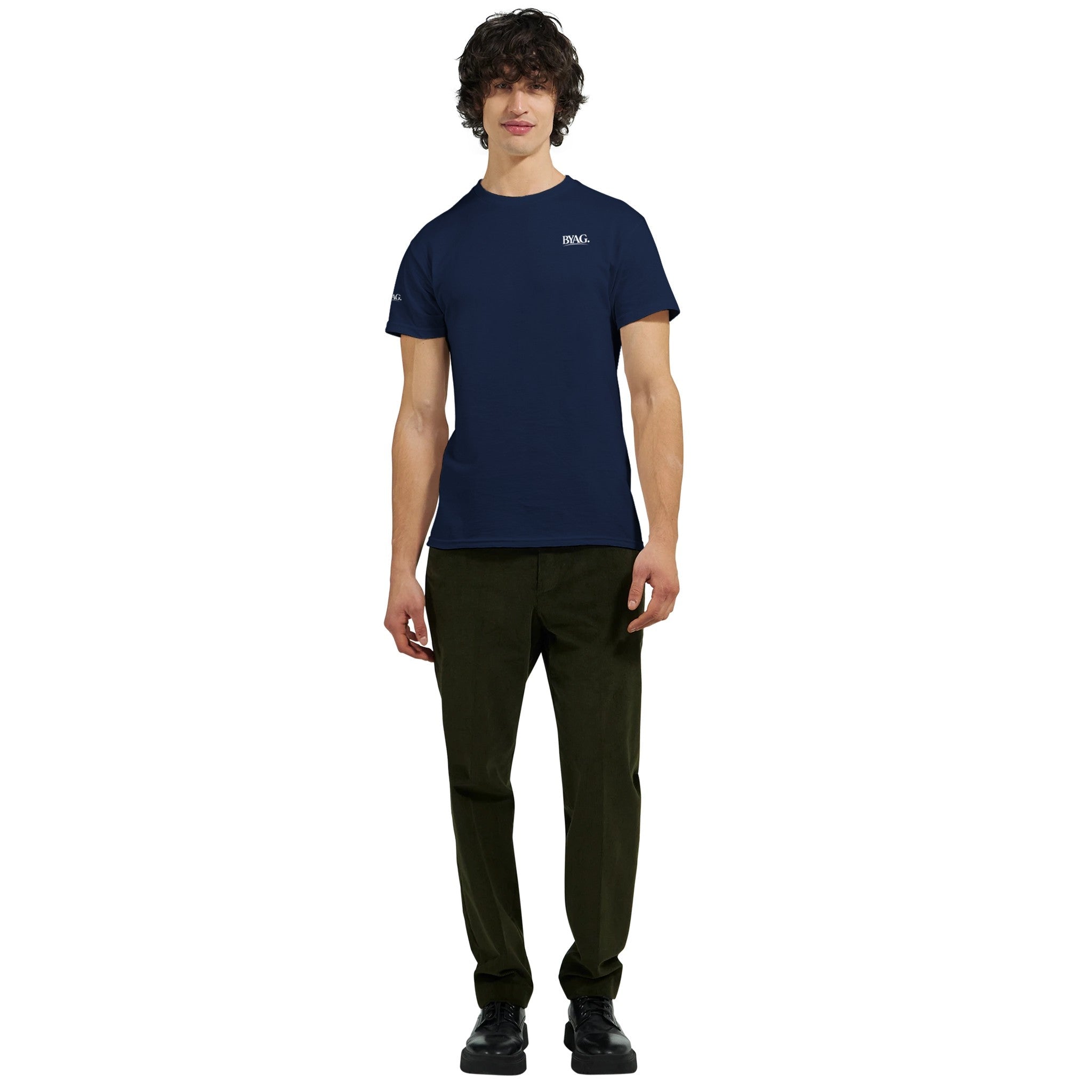 BYAG. Minimal T-Shirt – Blue von BYAG. | BYAG.