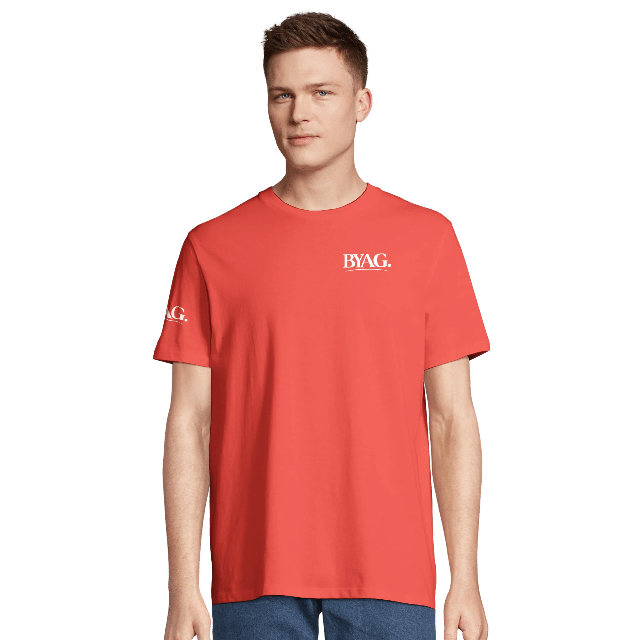 BYAG. Organic T-Shirt – Burnt Coral von BYAG. | BYAG.