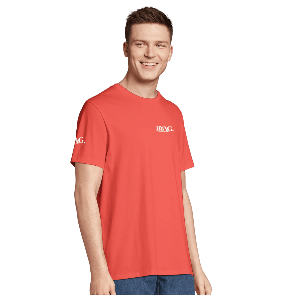 BYAG. Organic T-Shirt – Burnt Coral von BYAG. | BYAG.