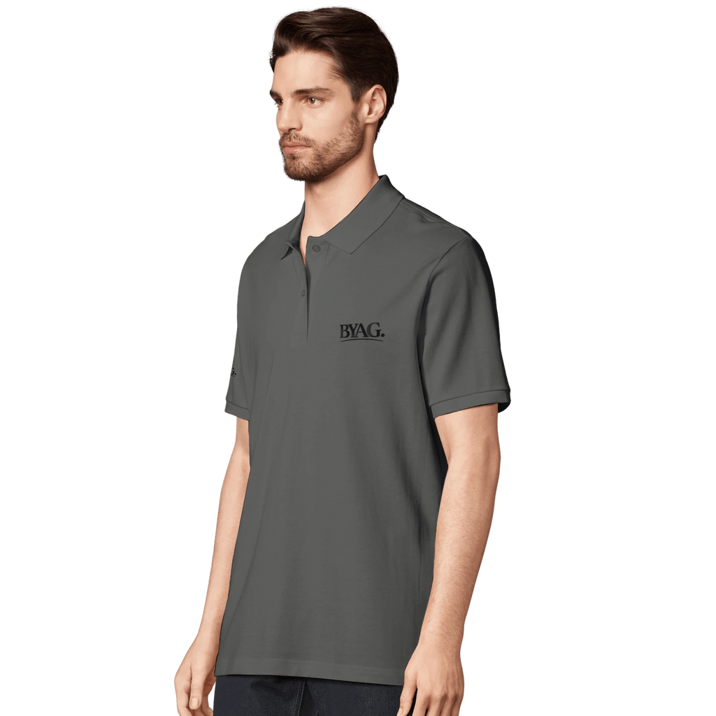 BYAG. Organic Polo Shirt – Grey von BYAG. | BYAG.
