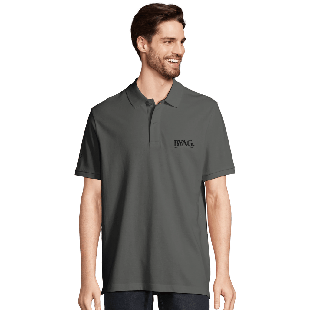 BYAG. Organic Polo Shirt – Grey von BYAG. | BYAG.
