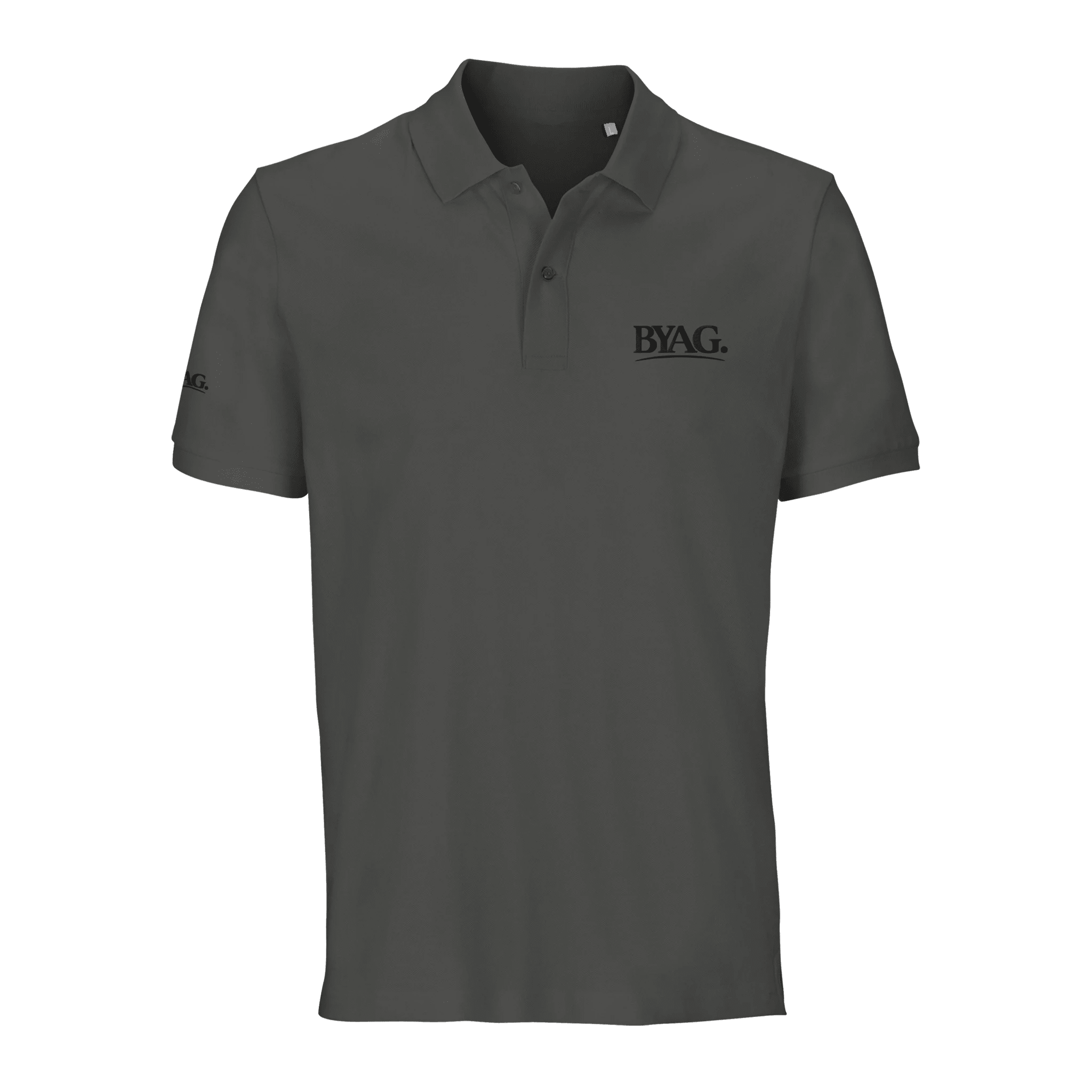 BYAG. Organic Polo Shirt – Grey von BYAG. | BYAG.
