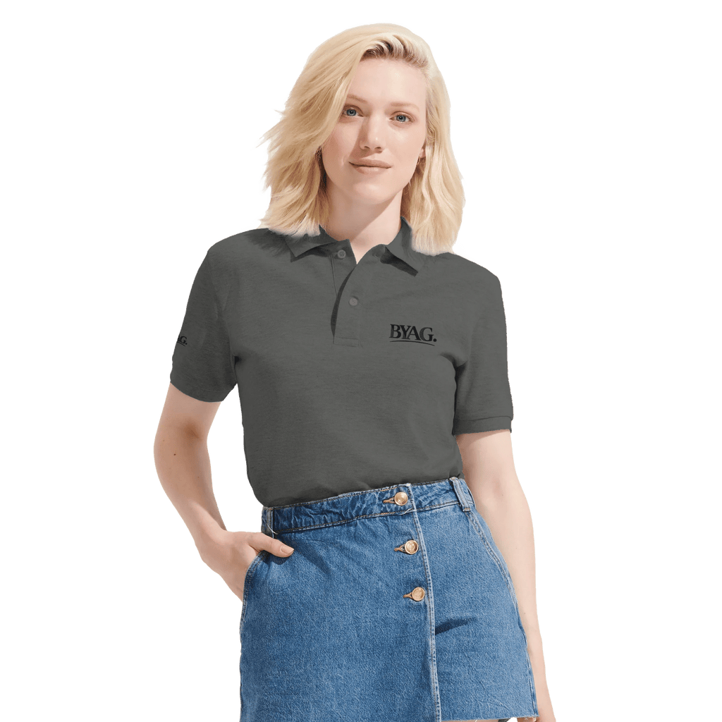 BYAG. Organic Polo Shirt – Grey von BYAG. | BYAG.