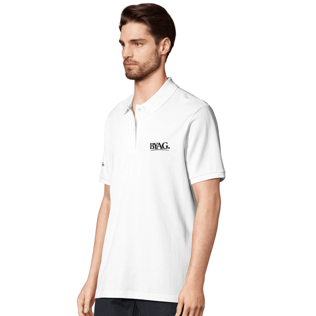 BYAG. Organic Polo Shirt – White von BYAG. | BYAG.