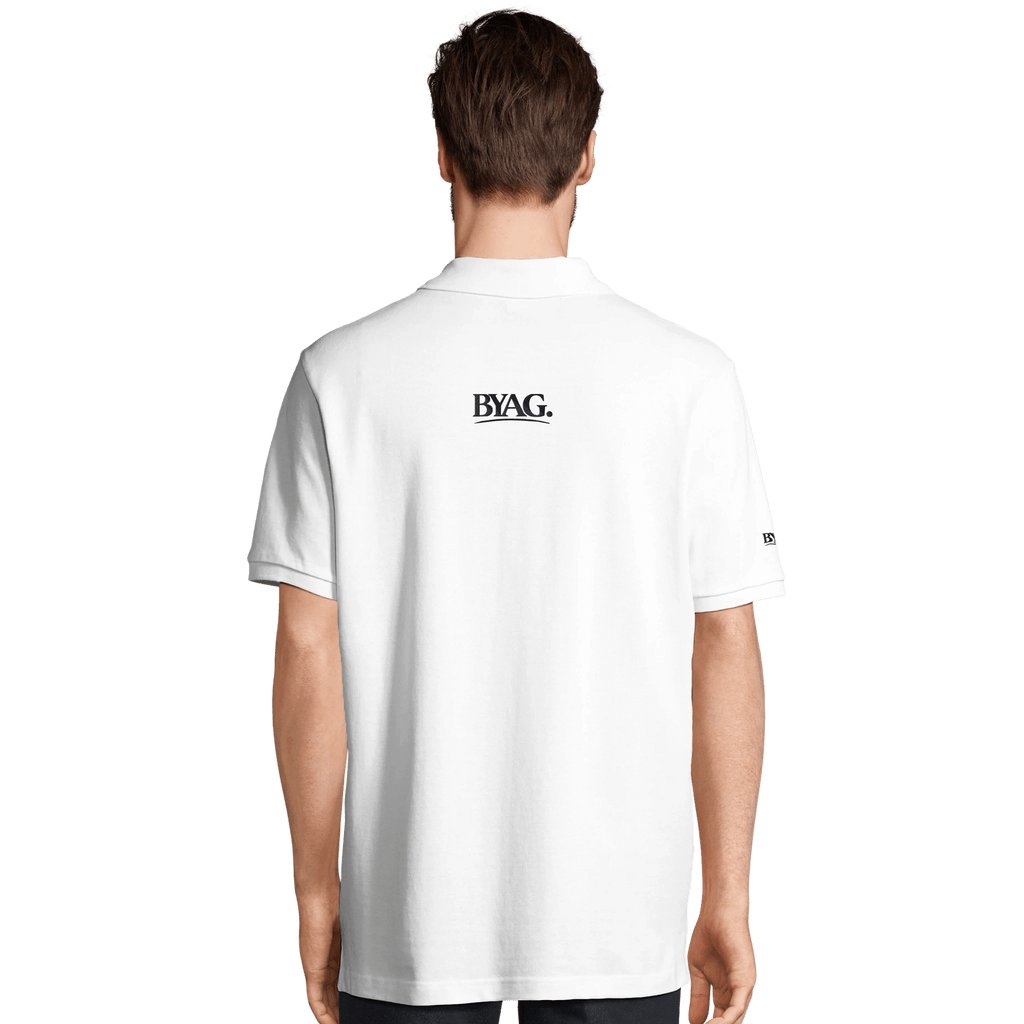BYAG. Organic Polo Shirt – White von BYAG. | BYAG.