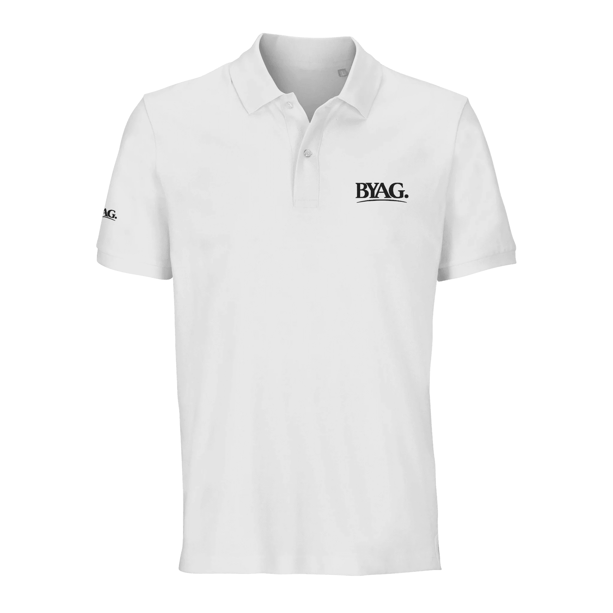 BYAG. Organic Polo Shirt – White von BYAG. | BYAG.