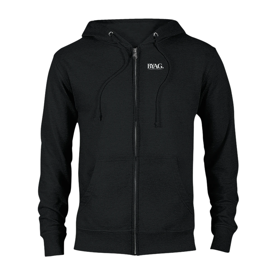 BYAG. Organic Zip Hoodie – Black von BYAG. | BYAG.